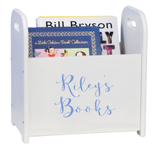 Personalized Girls With Name Only Book Holder And Rack