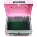 Personalized Turtle Childrens Pink Cash Box