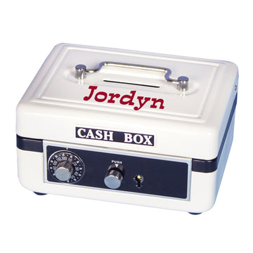 White Cash Box - Single Anchor - detail view