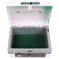 Personalized White Cash Box with Pink Rock Star design