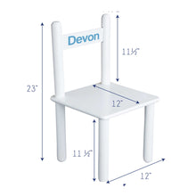 Personalized Cheerleader Chair
