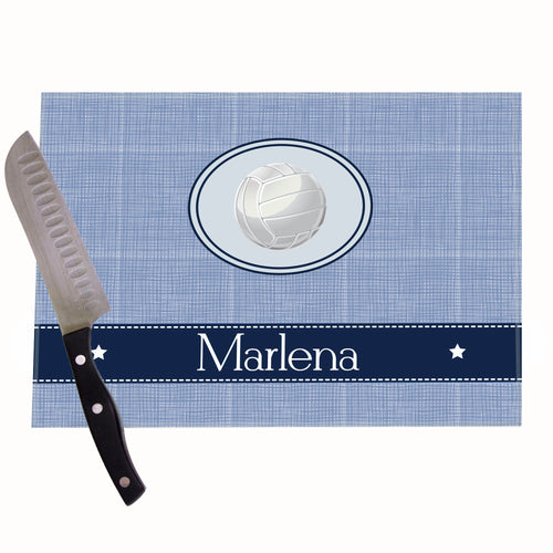 Volley Ball Personalized Cutting Board