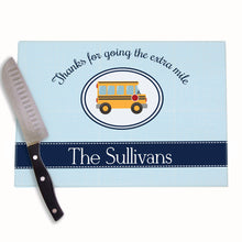 Bus Driver Personalized Cutting Board