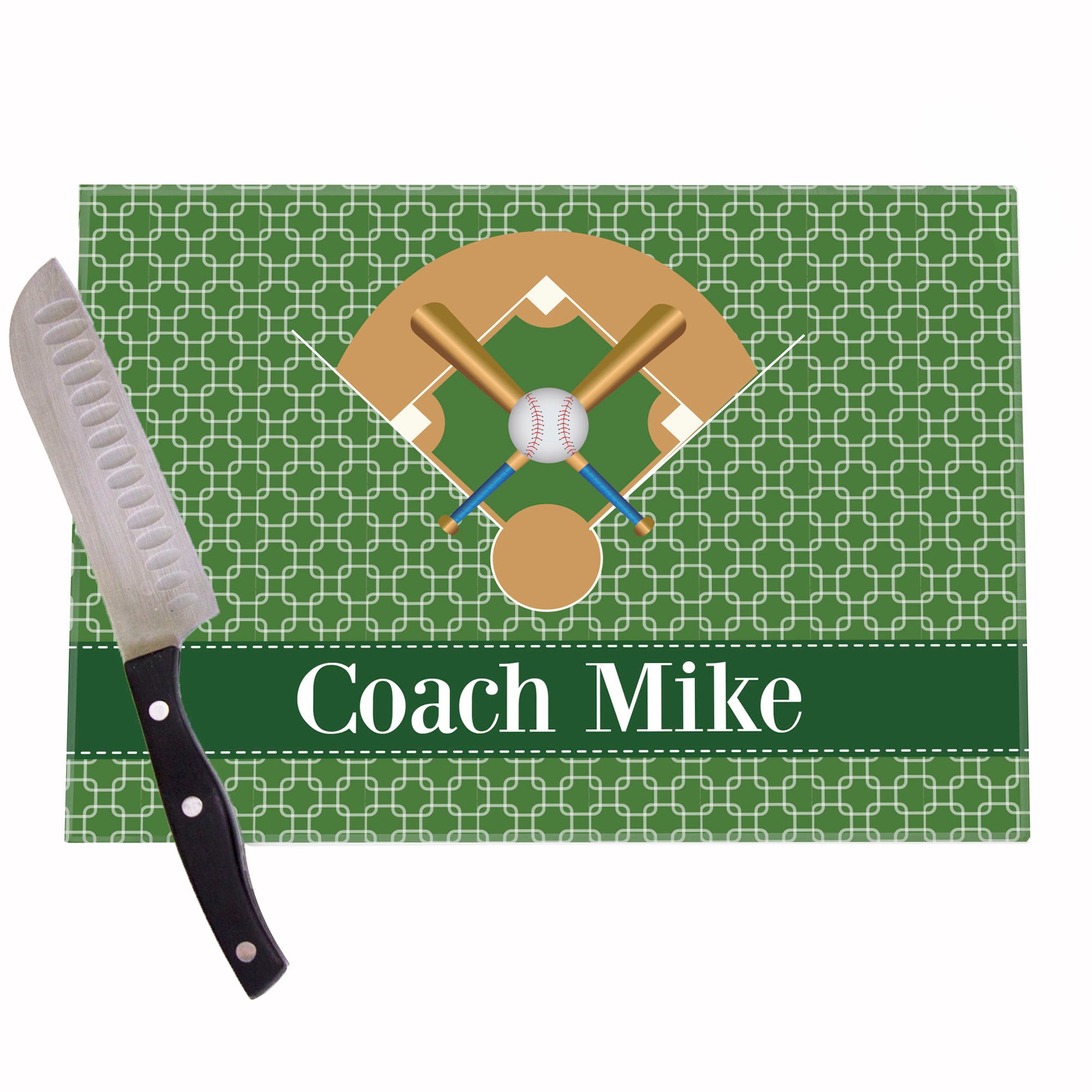 Baseball Field Personalized Cutting Board