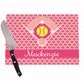 Softball Field Personalized Cutting Board