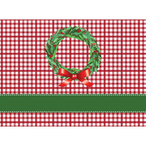 Christmas Wreath Personalized Cutting Board
