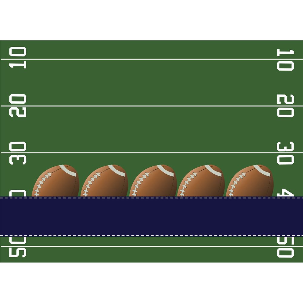 Football Field Personalized Cutting Board