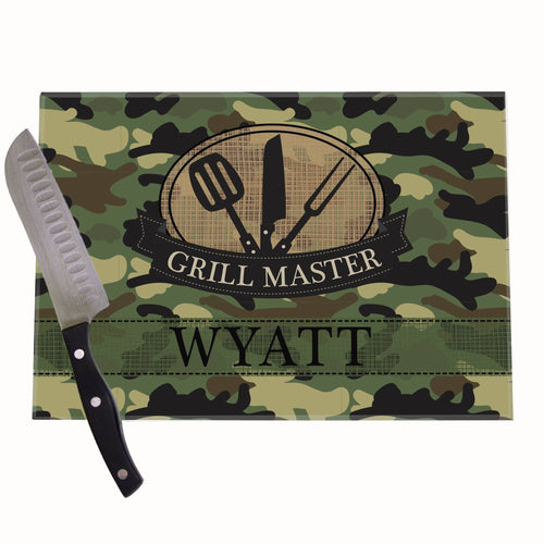 Personalized Grill Master Cutting Board