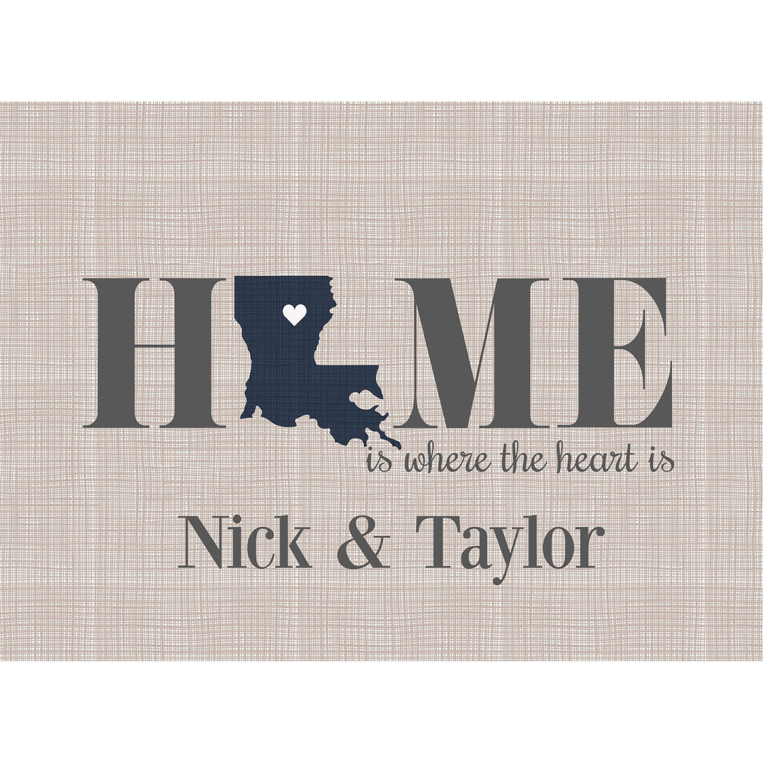 Home Is Personalized Cutting Board