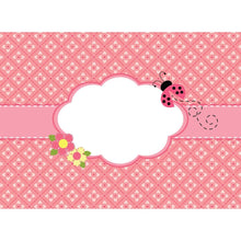 Personalized Ladybug Glass Cutting Board 
