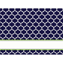 Navy Moroccan Personalized Cutting Board