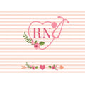 Personalized Nurse Blush Cutting Board