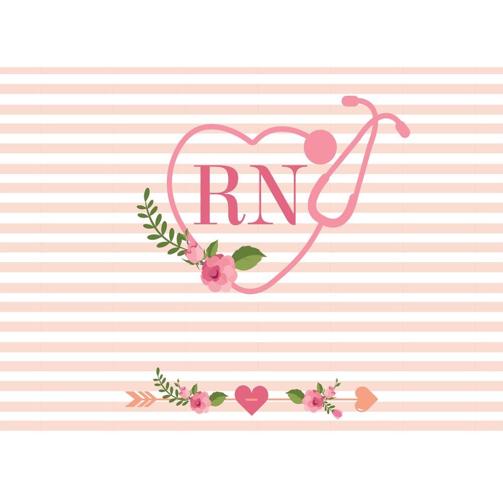 Personalized Nurse Blush Cutting Board