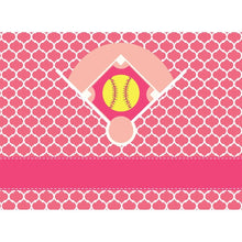 Softball Field Personalized Cutting Board