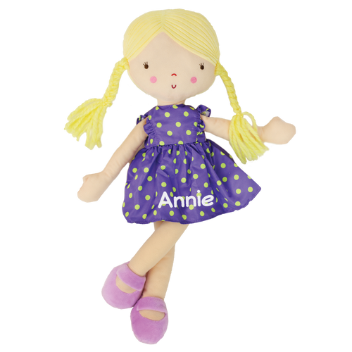 Embroidered Plush Doll 18