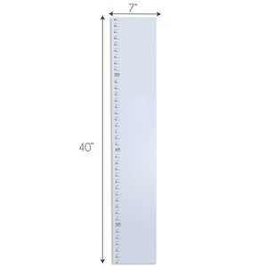 Personalized Safari Animals Natural Growth Chart