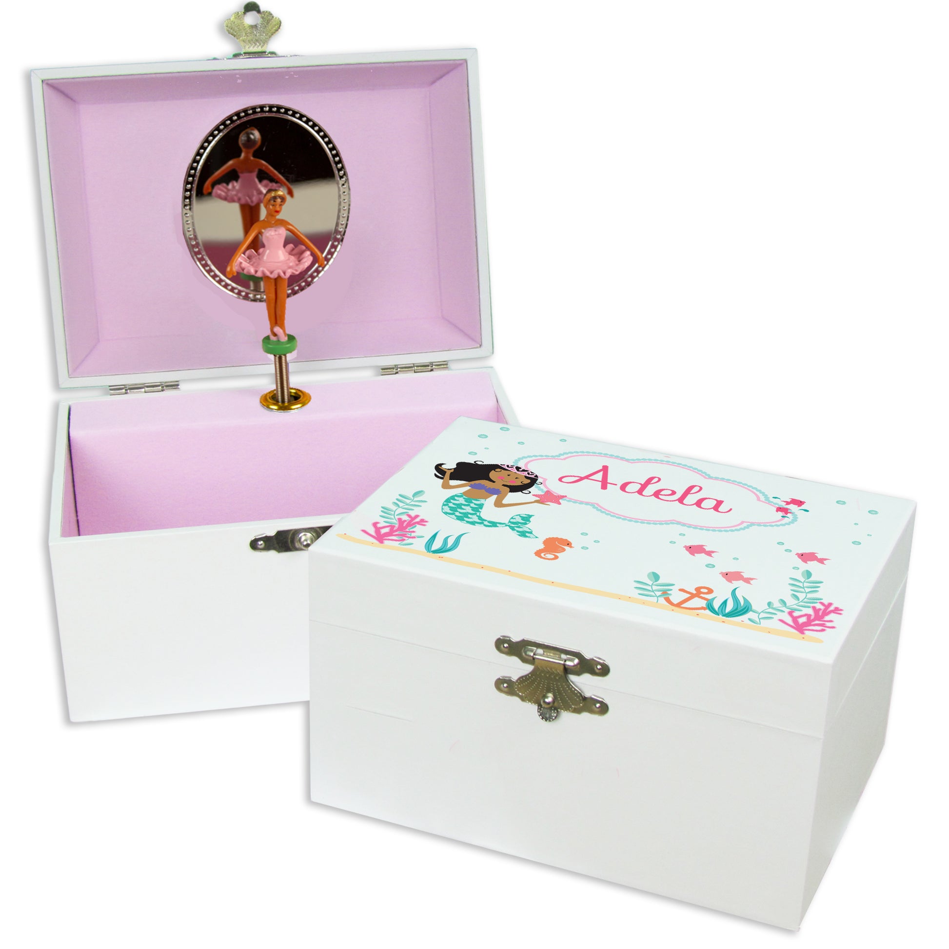 Personalized Woodland Animal Jewelry Box