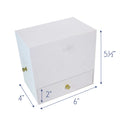 Mauve Daisy Deluxe Musical Ballerina Jewelry Box - MyBambino.com