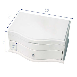 Princess Girls Jewelry Box with Soccer Balls design