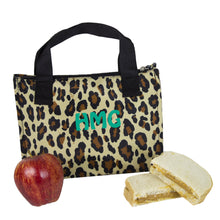 Embroidered Cheetah Insulated Lunch Box