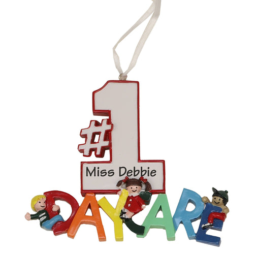 Personalized Day Care Ornament