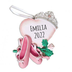 Personalized Ornament - Ballet