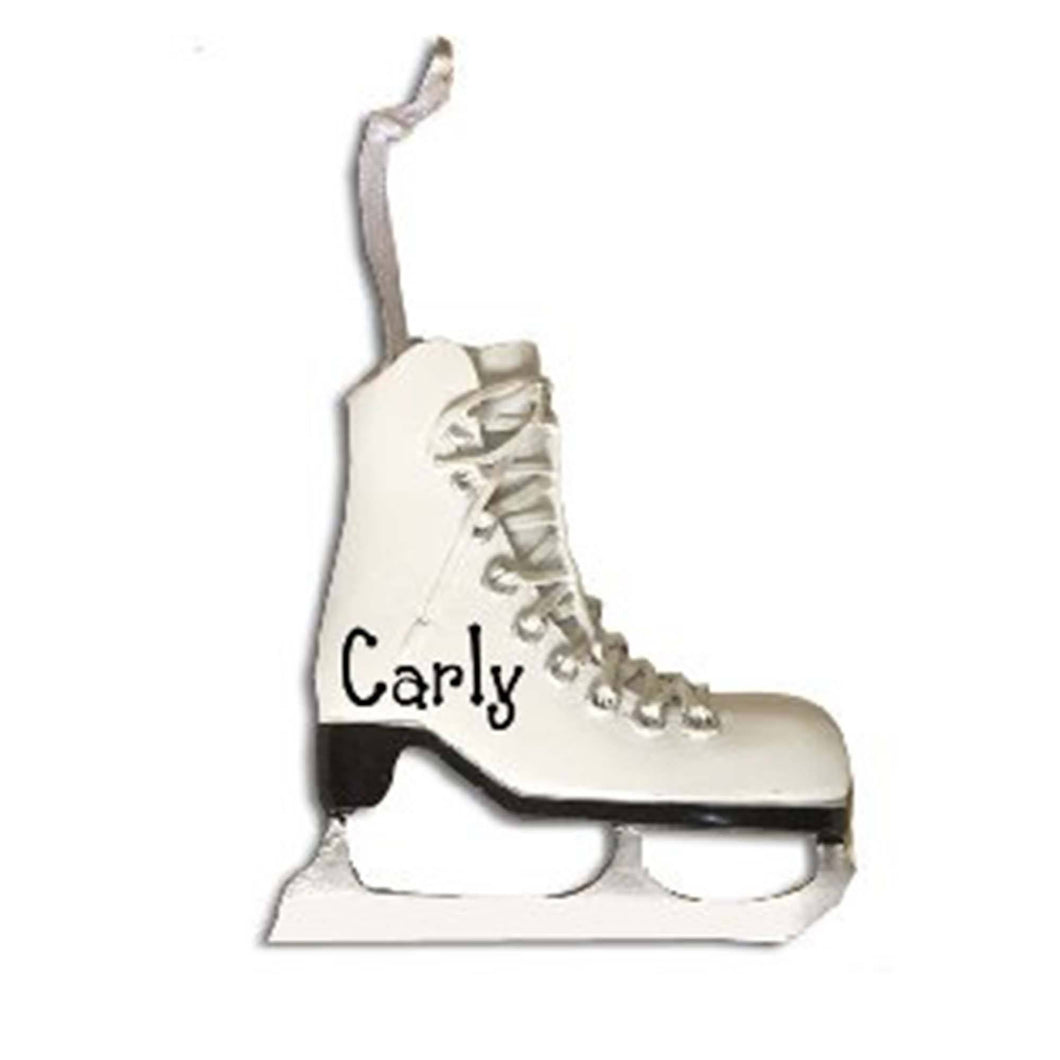 Personalized Ornament - Ice Skate