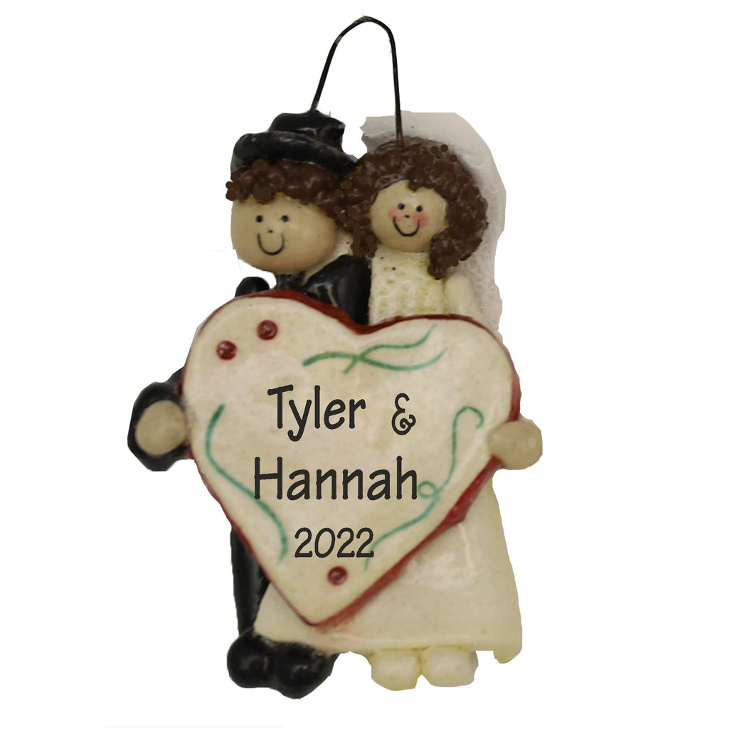 Personalized Ornament - Wedding Couple