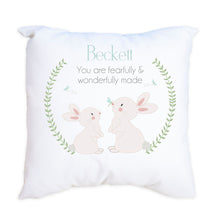 Personalized Classic Bunny Throw Pillowcase