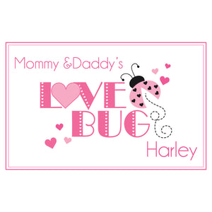 Child's Placemat - Love Bug