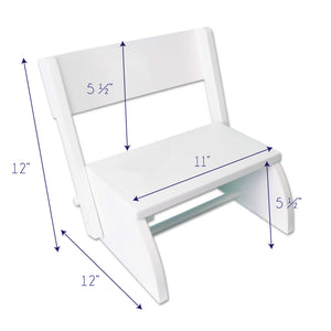 Personalized Childrens surf White Stool