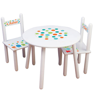 little monsters table chair set