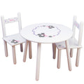 personalized kitty cat table chair set