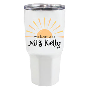 Retro Sunburst Tumbler