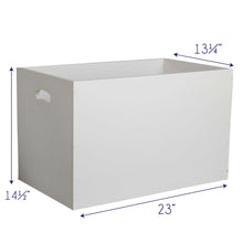 Open Top Toy Box - Mountain Ski
