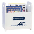 Book Caddy and Rack with Swim design