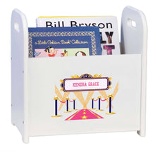 Personalized A Star Is Born Pink Book Caddy And Rack