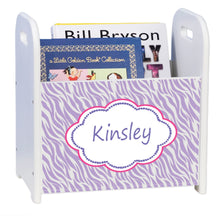 Personalized Light Gray Circle-Ii Design Book Caddy And Holder