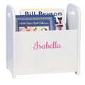 Personalized Girls With Name Only Book Holder And Rack