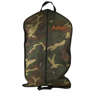 Embroidered Camouflage Garment Bag