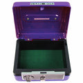 Personalized Brunette Mermaid Princess Childrens Purple Cash Box