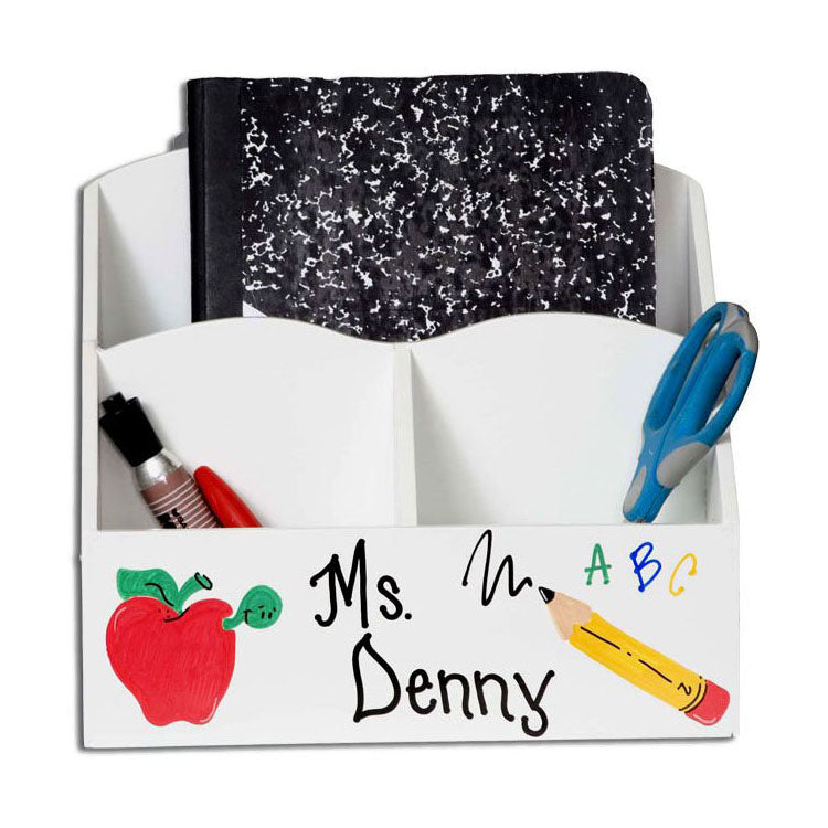 personalized teachers desk sorter