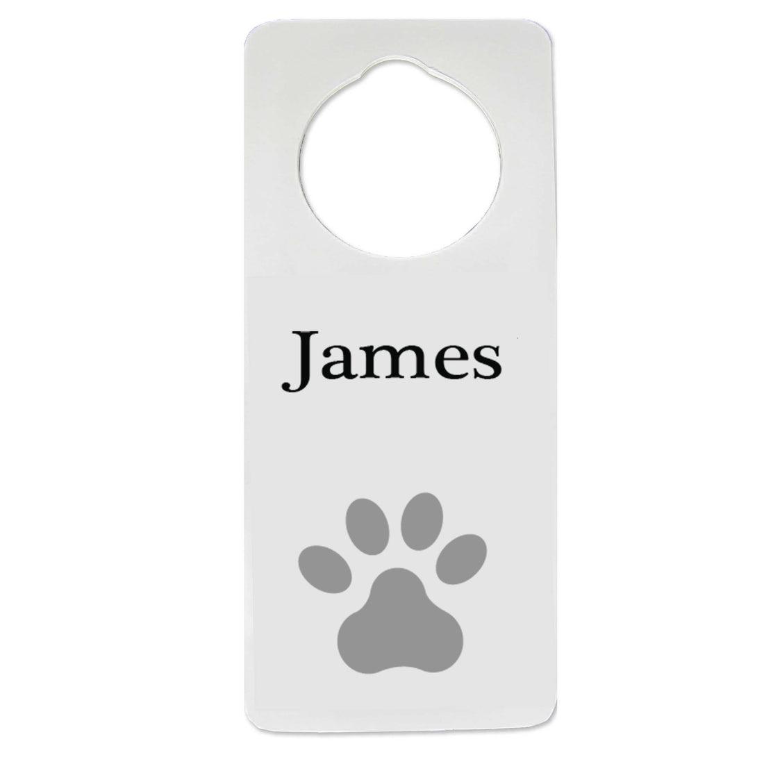 Single Paw Print Door Hanger - MyBambino.com