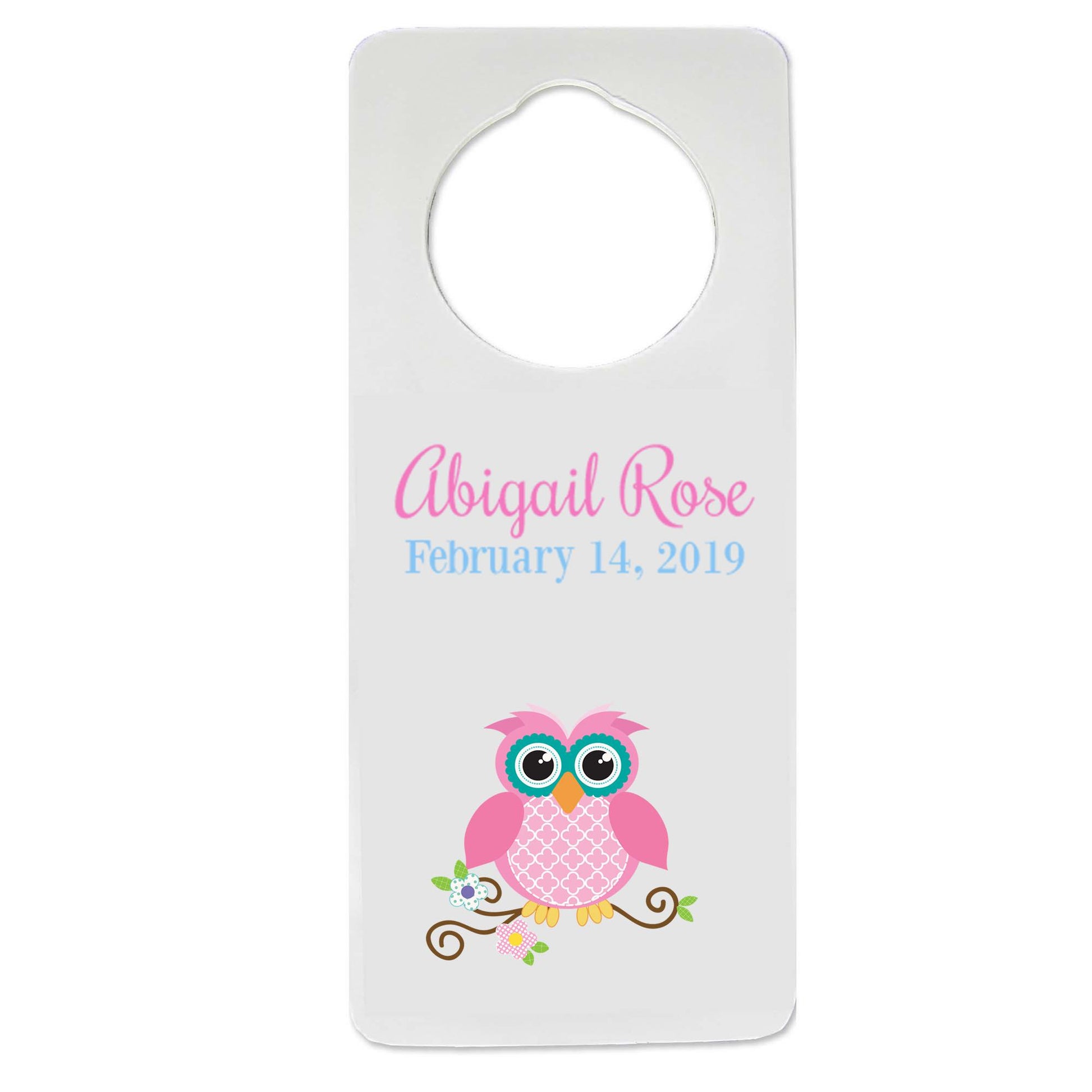 Single Owl Door Hanger