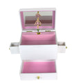 Personalized Boho Rainbow Deluxe Ballerina Jewelry Box