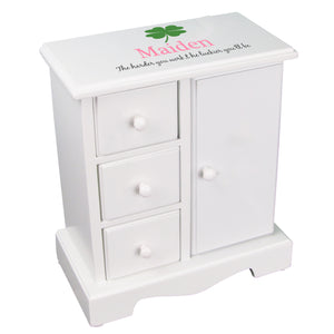 Jewelry Armoire - Lucky Clover