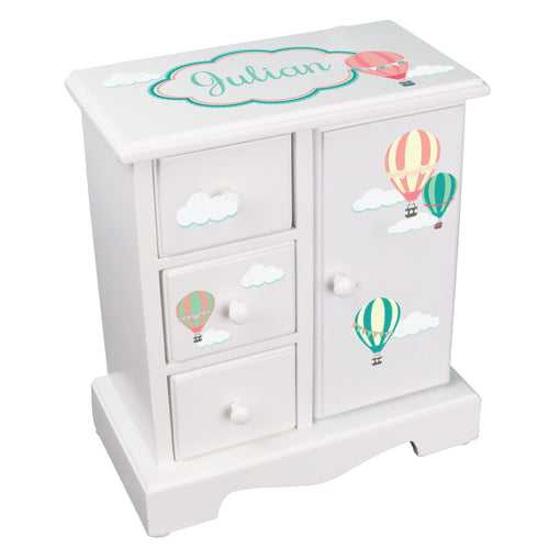 Jewelry Armoire - Hot Air Balloon
