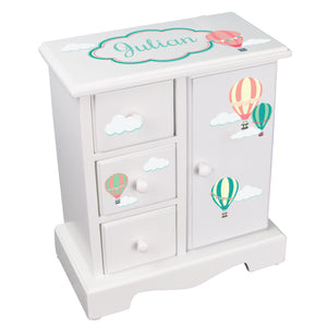 Jewelry Armoire - Hot Air Balloon