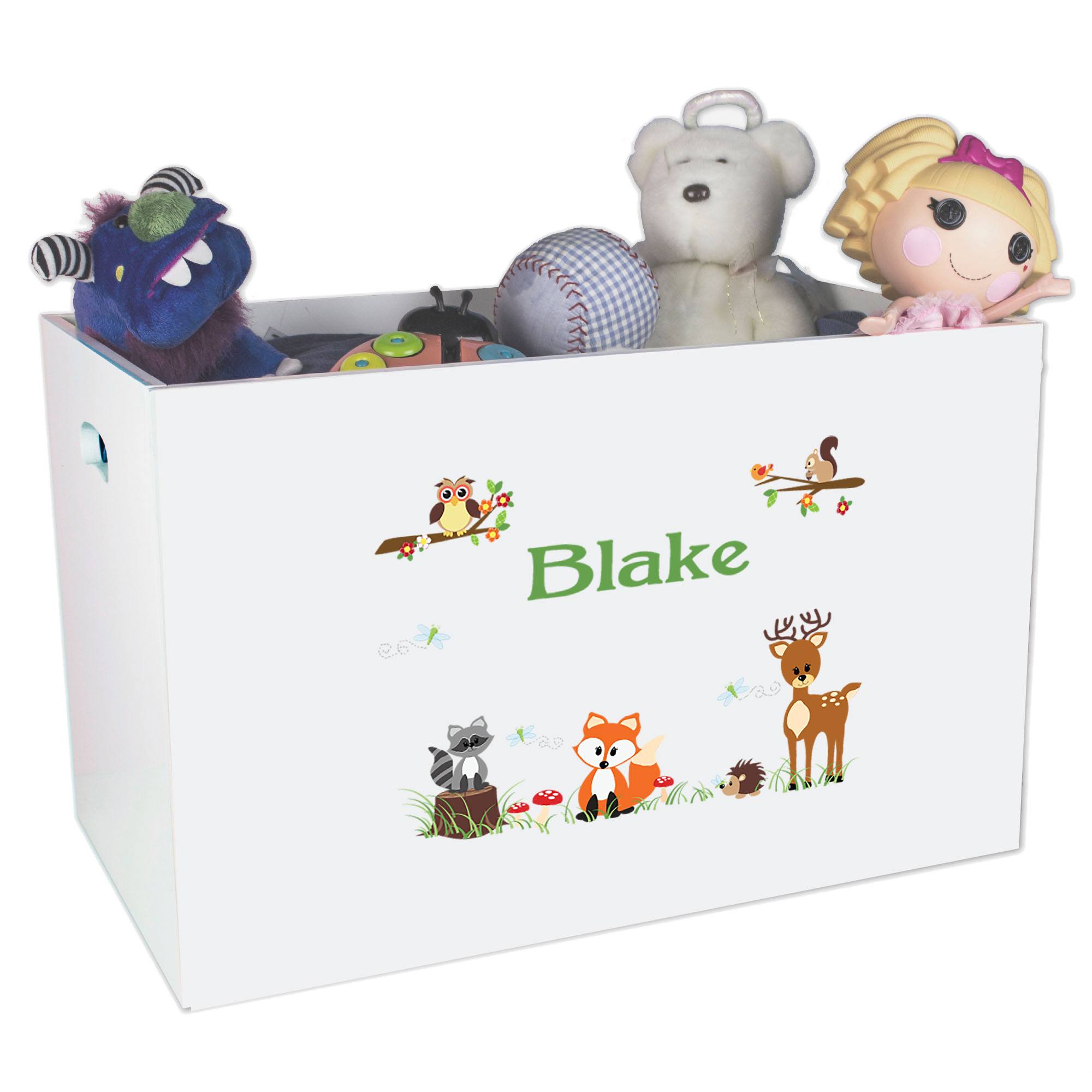 Open top toy box sales