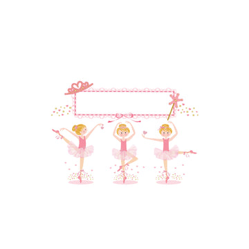 Personalized Art with Ballerina Blonde design